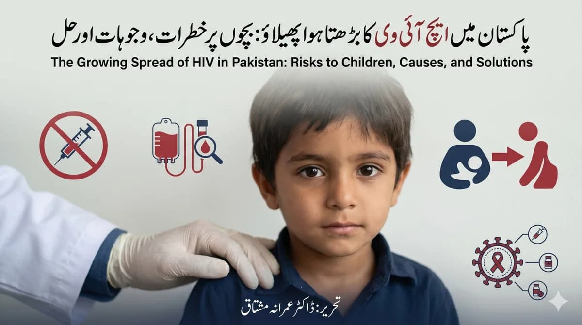 The Growing Spread of HIV in Pakistan: Risks to Children, Causes, and Solutions